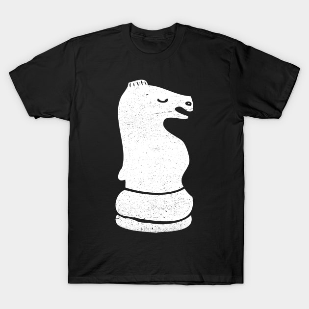 Knight Chess Piece T-Shirt by yeoys